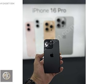 Resim Apple iPhone 16 Pro İkinci El YD | 256 GB | Siyah 
