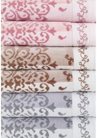 Resim Emily 6 Adet El Yüz Havlusu Kadife 50x90 Çok Renkli 