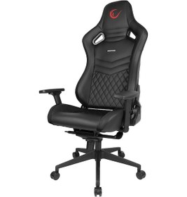 Resim Rampage Oniks Oyuncu Koltuğu Kelebek Mekanizma 3D Kol Tam Yatar 