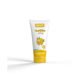 Resim Babyton Bebekler ve Çocuklar İçin Doğal Diş Macunu Muz Aromalı 50g 