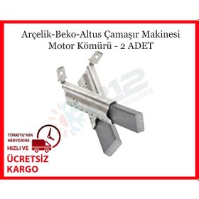 Resim Beko Uyumlu Bky-2012 Cx Çamaşır Makinesi Kömürü 2 Adet - 555583376 