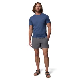 Resim Columbia Zero Rules Light Erkek Mavi Outdoor T-Shirt AO2717-479 
