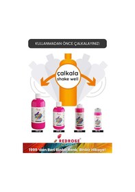 Resim Red Rose Turuncu Akrilik Boya 1 KG 