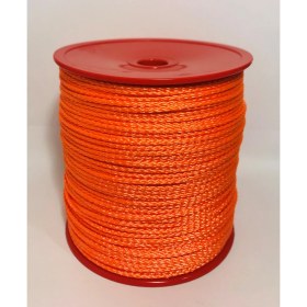 Resim Globe 1,5 mm Polyester Çok Amaçlı Ip Halat - Turuncu- 200 M. 