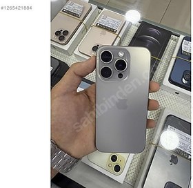 Resim Apple iPhone 15 Pro İkinci El YD | 256 GB | Natürel Titanyum 