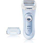 Resim Braun Silképil Ls5160 Wd Kadın Tıraş Makinesi Kablosuz Islak Ve Kuru 2 Aksesuarlı 