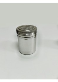Resim Tuzluk Serpici Paslanmaz Çelik 7x9 Cm Lüks Gümüş 