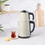 Resim Karaca Gastro Dem 2 in 1 Çelik Inox Çay Makinesi ve Su Isıtıcı Stargold 50.Yıl Özel Koleksiyonu 