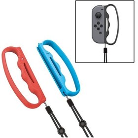 Resim İplay Switch Joy-con İçin Askılı Küçük Saplı Boks Tutacağı Gamepad Tutacağı Kırmızı 