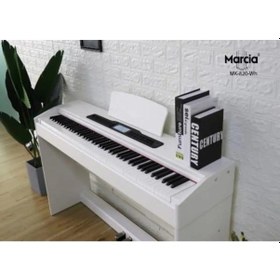 Resim Marcia Mk-820 88 Tuş Dijital Piyano Beyaz 