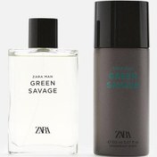 Resim Zara MAN GREEN SAVAGE EDT 90 ML (3,04 FL OZ) + DEODORANT SPRAY EDC 150 ML (5,07 FL OZ) 
