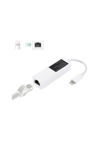 Resim Apple Uyumlu iPhone iPad Lightning To Ethernet Rj45 Adaptörü Nk107a1 5775 