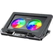 Resim Mena Rise GT102 Gaming Laptop Soğutucu, 2200RPM, Rgb Işıklı, LED Display, Notebook Soğutucu Stand 
