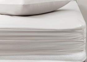 Resim Yataş Bedding Noah Lastikli Çarşaf Bej 90x190 