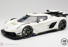 Resim 1:12 GT Spirit 2019 Koenigsegg Jesko Crystal White 
