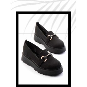 Resim Bambi Siyah Triko Kadın Espadril K01327058882 