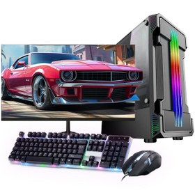 Resim ROGAME Intel I3 3n 8gb 120ssd 1tb 4gb Gt730 24 Monitörlü Gaming Set 