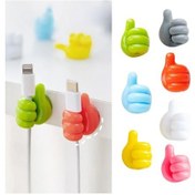 Resim El Şeklinde Kauçuk Çok Amaçlı Kablo Tutacak 10 Adet 5358 