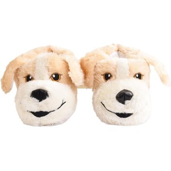 Unisex Çocuk Hayvanlı Köpekli Panduf Ev Botu