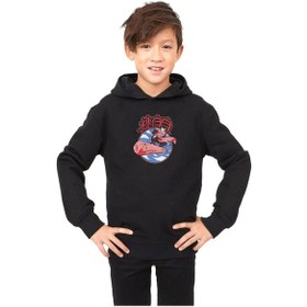 Resim Tshirthane Dragon Ball Z Anime Tao Pai Pai Express Siyah Çocuk 3ip Kapşonlu 001 Siyah 