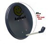 Resim Antenci 40 CM Mini Ofset Çanak Anten 