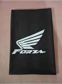 Resim Utku Giyim FORZA LOGOLU MOTOSİKLET KOLTUK KILIFI SİYAH 