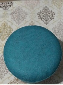 Resim ne-sil home furniture Silinebilir Kumaş Kaplama Yuvarlak Puf 