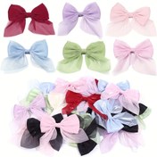 Resim 4 adet paket Chiffon Perlü Kurdele, Saç Aksesuarları, Hediyeler ve Takı Yapımı Parçaları için Uygun 