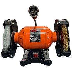 Resim Rico 024-RC0006 600 W 200 MM Işıklı Tel Fırçalı Profesyonel Taş Motoru 