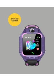 Resim shopwave S10 Mor Çocuk Takip Saati Elektronik Bariyer ve Sesli Mesaj Destekli 