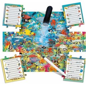 Resim Headu 70 Parça Denizi Keşfedin Sihirli Fenerli - Puzzle 