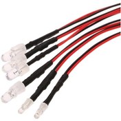 Resim Besthome1 1/10 1/8 Araçlar İçin 6 Led Fener Seti - 2 Beyaz, 2 Kırmızı, 2 Mavi - Direkt Alıcı Bağlantı 