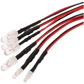 Resim Besthome1 1/10 1/8 Araçlar İçin 6 Led Fener Seti - 2 Beyaz, 2 Kırmızı, 2 Mavi - Direkt Alıcı Bağlantı 