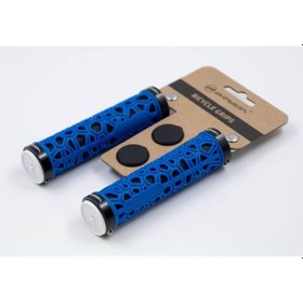 Resim Briviga Bisiklet Elcik Uzun 130mm Vidalı Mavi-siyah Mavi 