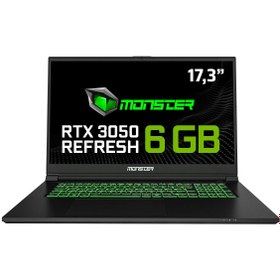 Resim MONSTER Abra A7 V15.3.5 Intel Core i5 13500H 32 GB RAM 1 TB SSD 6 GB RTX 3050 Windows 11 17,3" FHD 144 Hz 