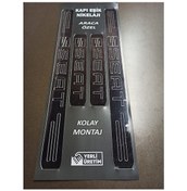 Resim Seat Leon Uyumlu Kapı Eşiği 4'lü Set Ön Arka 