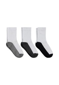 Resim Basic Taban 3'lü 2-12 Yaş Erkek Soket Çorap - Standart 8-9 Yaş Standart 