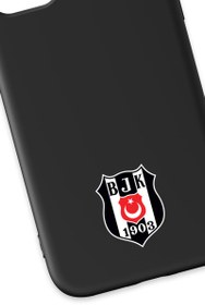 Resim Beşiktaş Logo Siyah Telefon Kılıfı - iPhone 11 