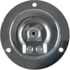 Resim Ø52 mm Ön Flanşlı Kuru Tip Manometre, 0-25 Bar Ölçüm Aralığı 
