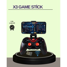 Resim Çift Analog Joystick ve 14 Tuşlu Bluetooth Oyun Kumandası 