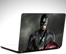 Resim Captain America Laptop Sticker 13 İnch (34X24CM) 