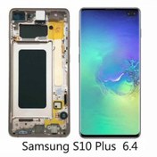 Resim KDR Samsung Galaxy S10 Plus ( SM-G975F , SM-G9750, SM-G975N ) Servis Orijinali Lcd Dokunmatik Ekran Aynı Gün Stoktan Ücretsiz Kargo