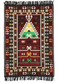 Resim Shark Anadolu Seccade Kilim 7 Bordo 