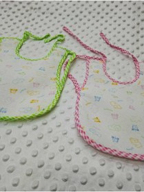 Resim BERKAY Berkaysundan Giymeli Bebek Mama Önlüğü Arkası Naylon 20x25cm 2 Adet 