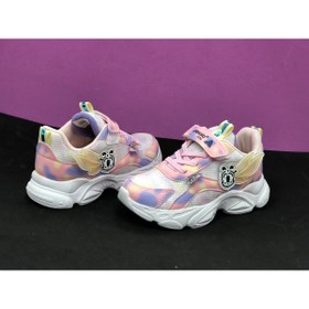 Resim KAFKASLAR AYAKKABI Kız Çocuk Kelebek Desenli Renkli Ortopedik Sneakers Spor Ayakkabı 