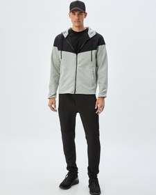 Resim Koton Spor Eşofman Altı Jogger Beli Bağcıklı Fermuarlı Cepli Dikiş Detaylı Siyah 5wam40058nk Siyah 