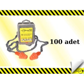 Resim Lorex Lr-ep24 Çam Tipi Kordonlu Kulak Tıkacı 100 Adet 