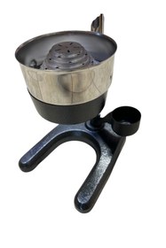 Resim ÖZEN ENDÜSTRİYEL MUTFAK Profesyonel Demir Döküm Kollu Portakal Nar Mandalina Limon Narenciye Sıkacağı Damlalıklı Model Döküm 