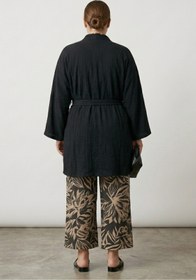 Resim CNG MODA Aerobin Geniş Kollu Oversize Kimono 