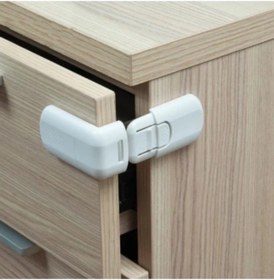 Resim Mucit Home Çekmece Çocuk Kilidi Güvenlik Koruma Kilit Beyaz 